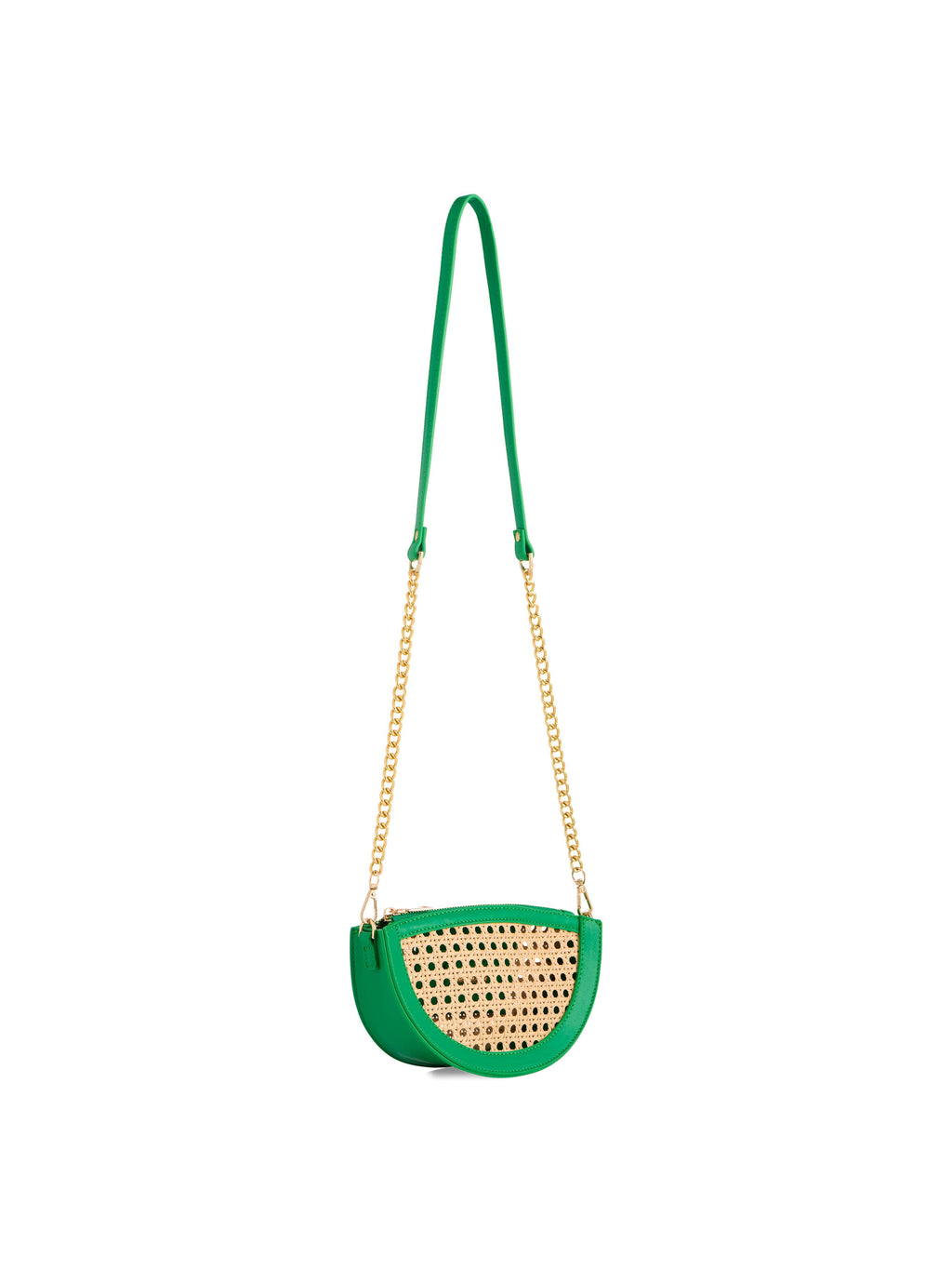 LYRA CRESCENT CROSS-BODY/WRISTLET