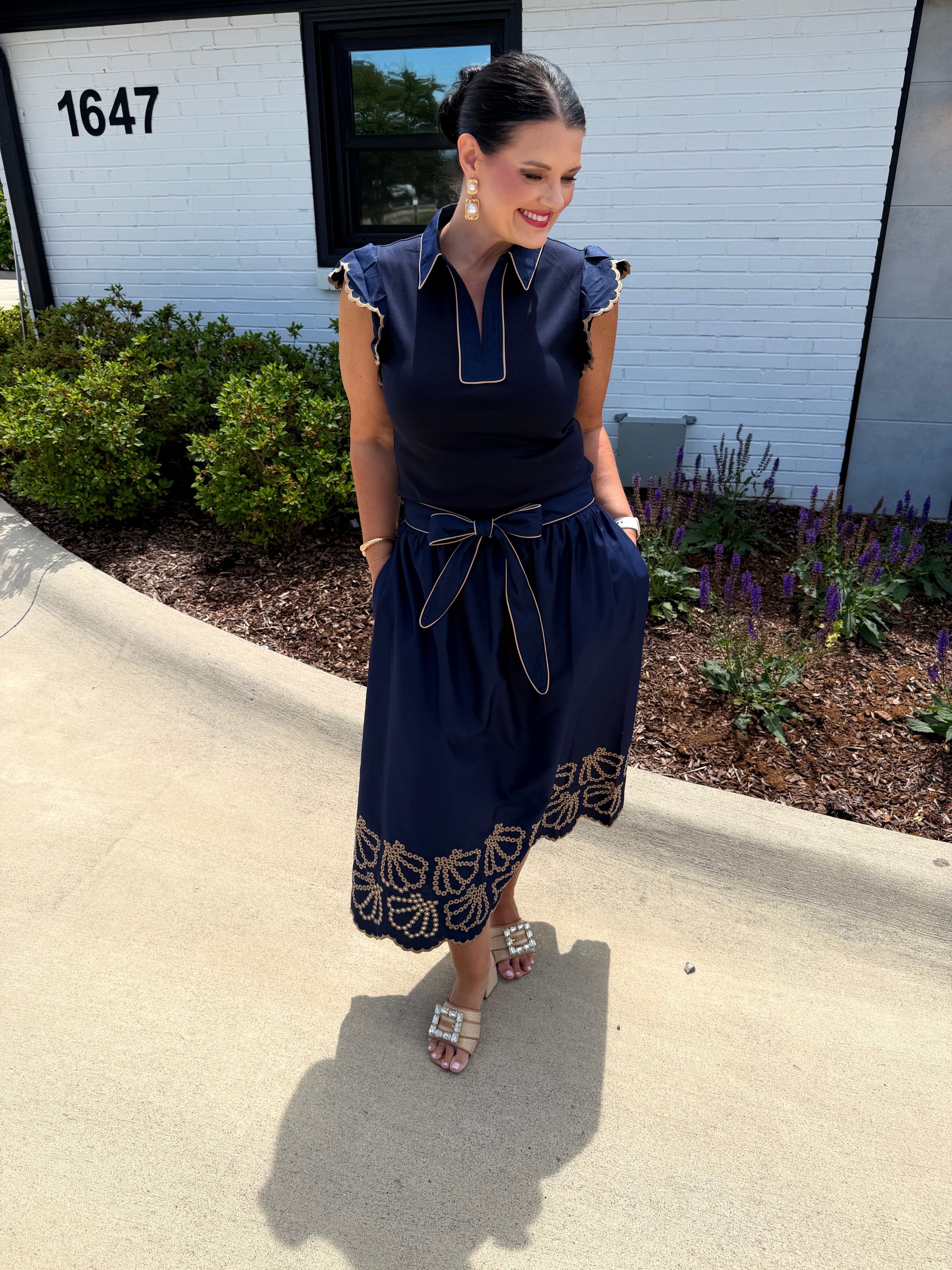 Embroidered Skirt