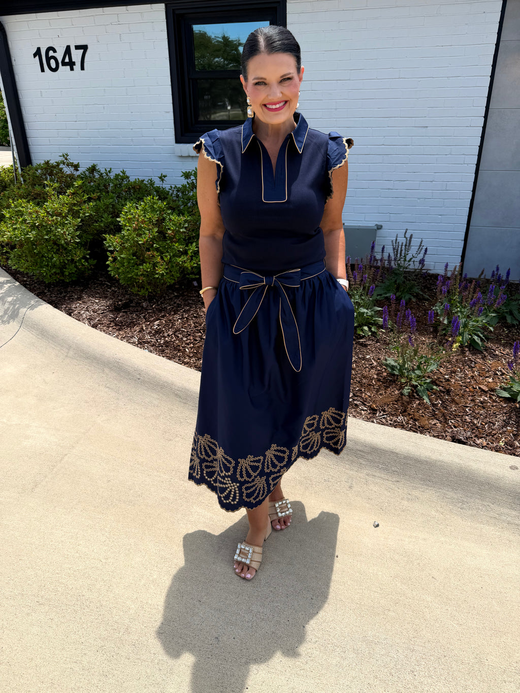 Embroidered Skirt