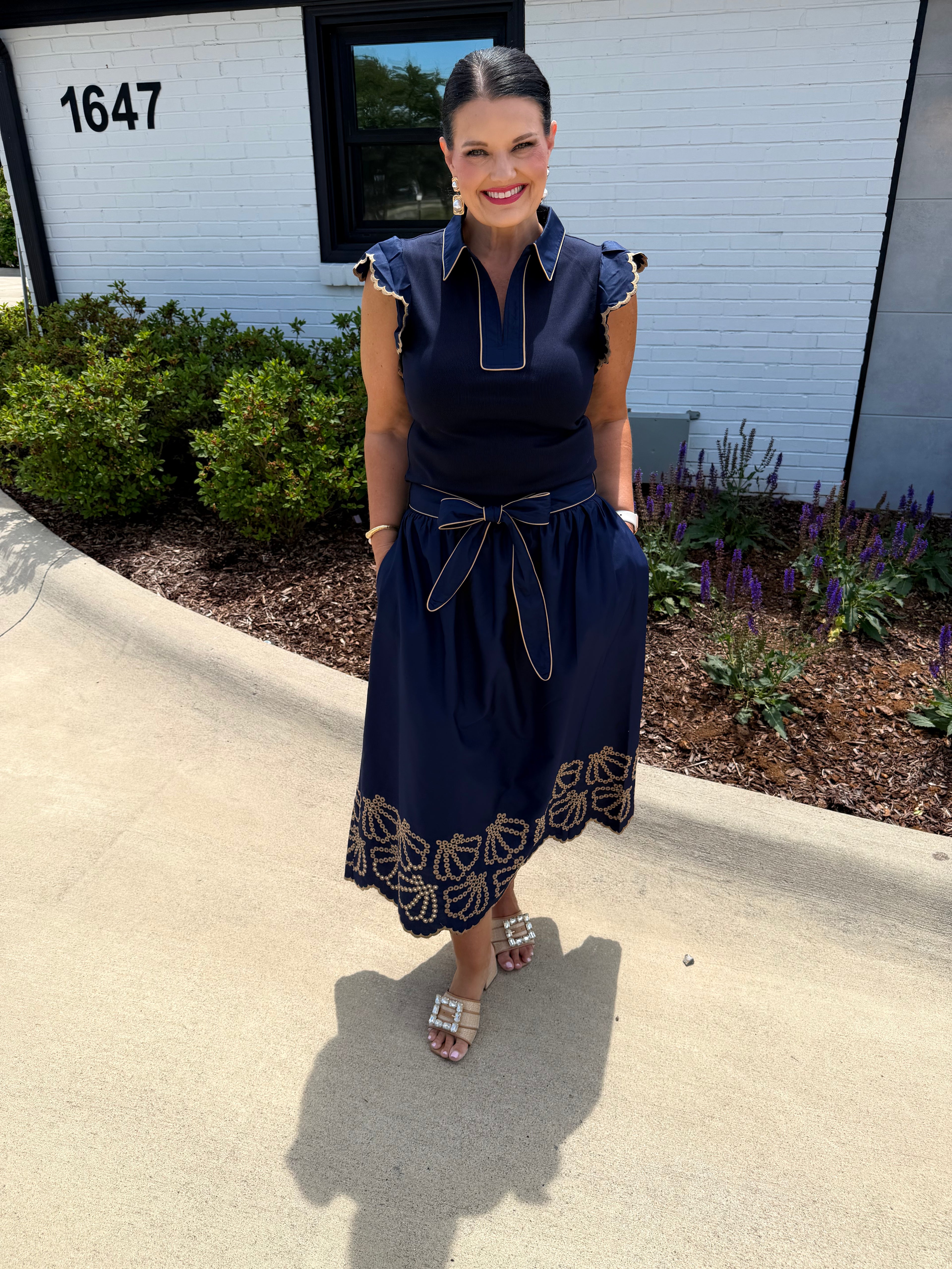 Embroidered Skirt