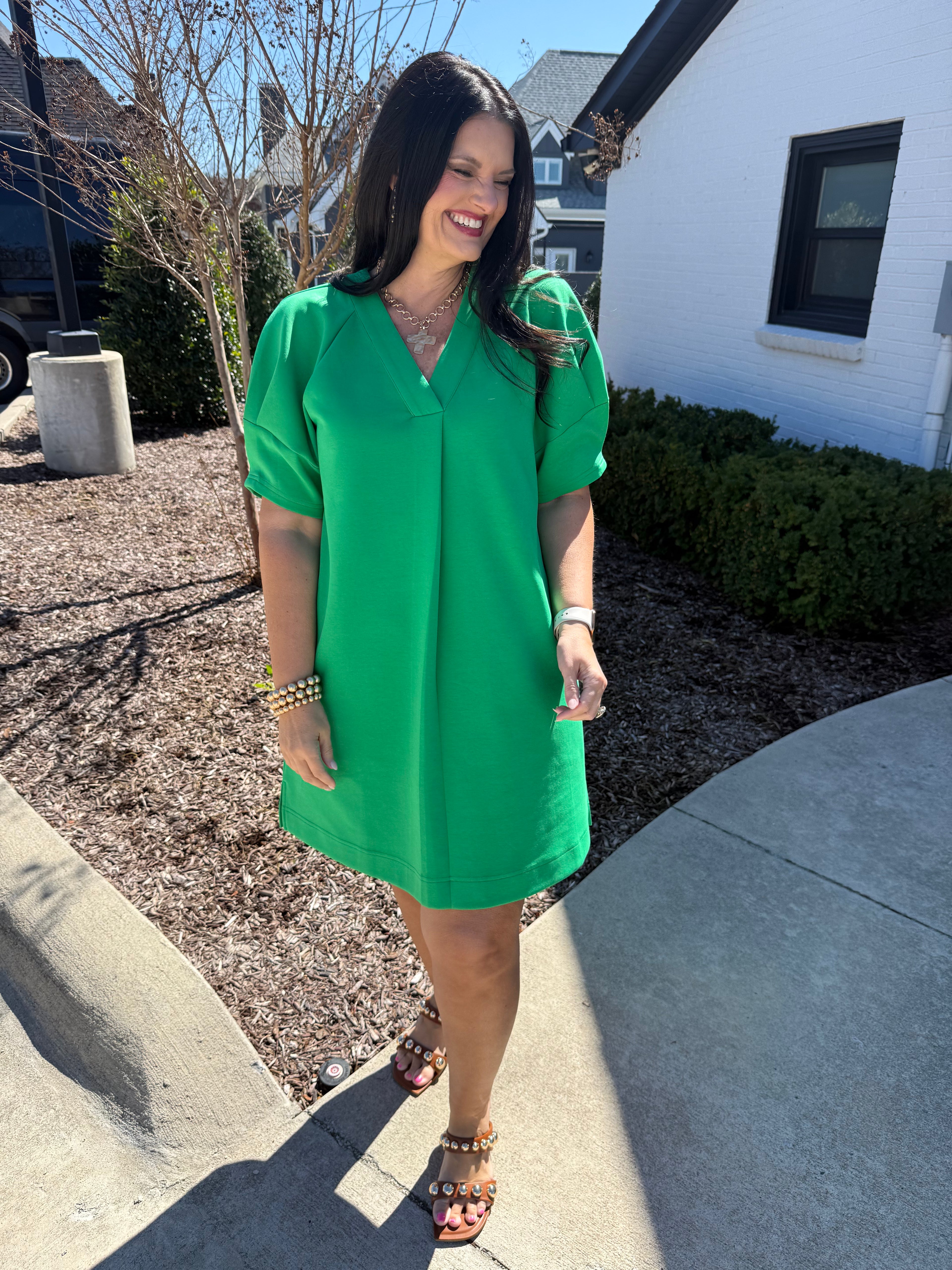 Kelly Green Dress