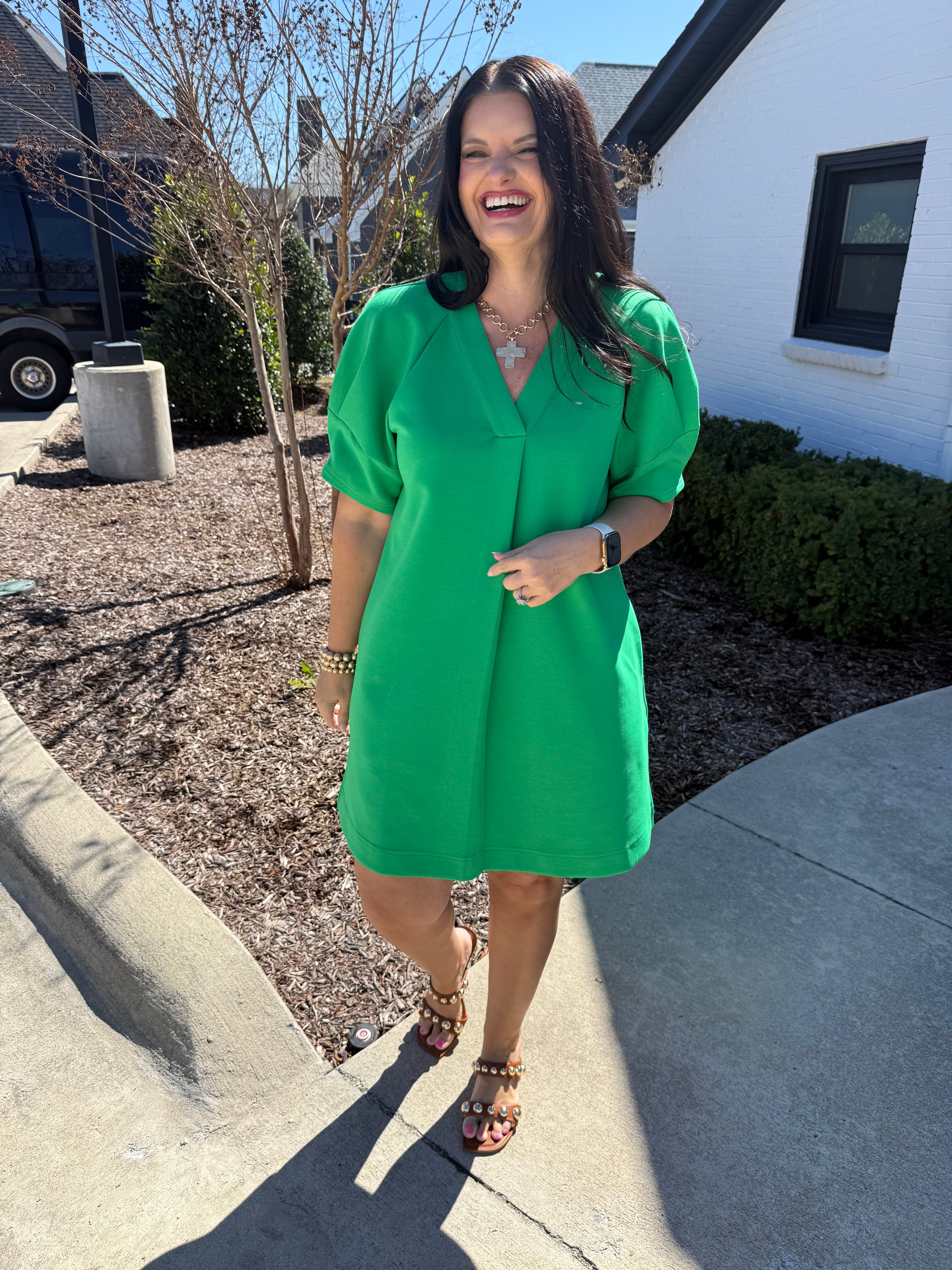 Kelly Green Dress